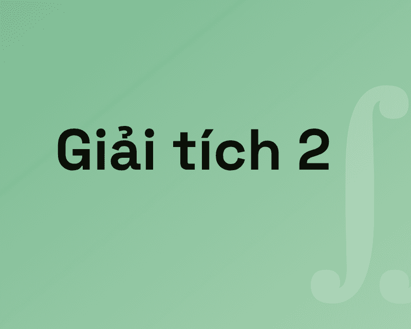 Giải tích 2