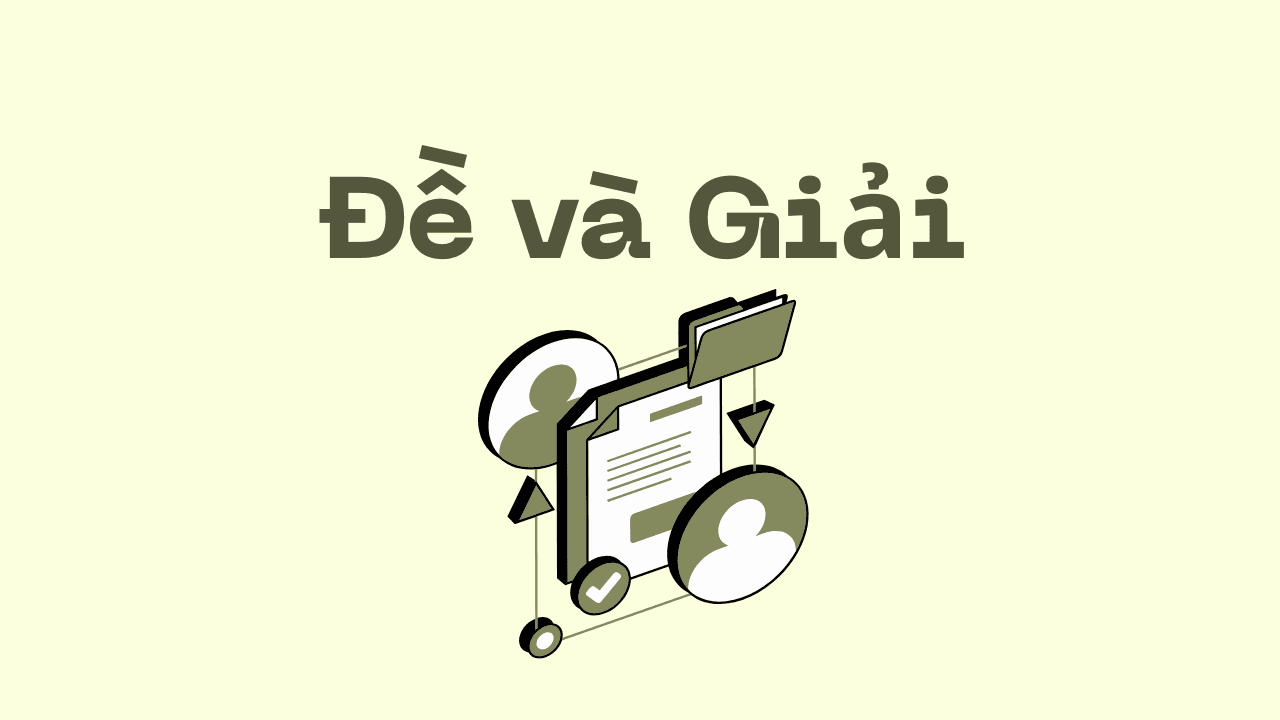 Đề và lời giải